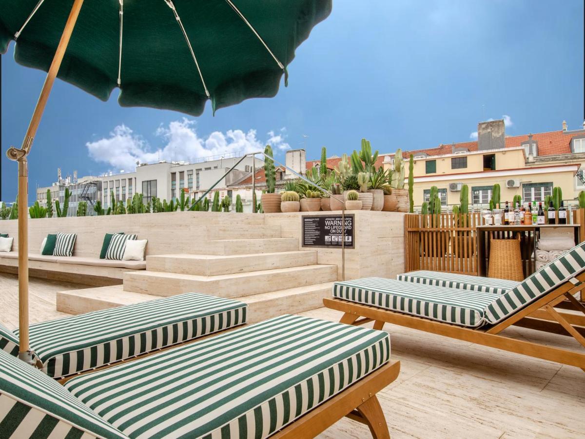 Browns Avenue Hotel Lisboa Εξωτερικό φωτογραφία Rooftop terrace